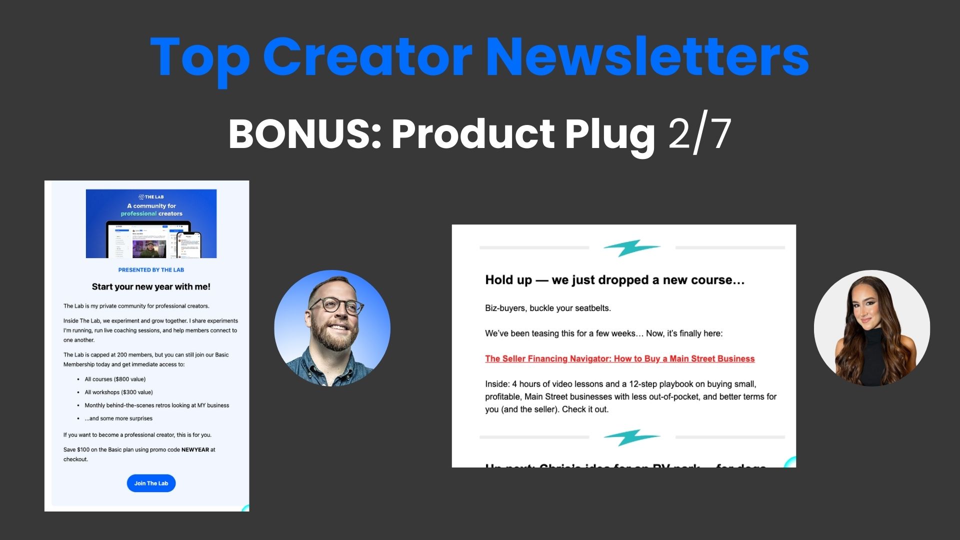 Creator Newsletter Today At A Glance (1)