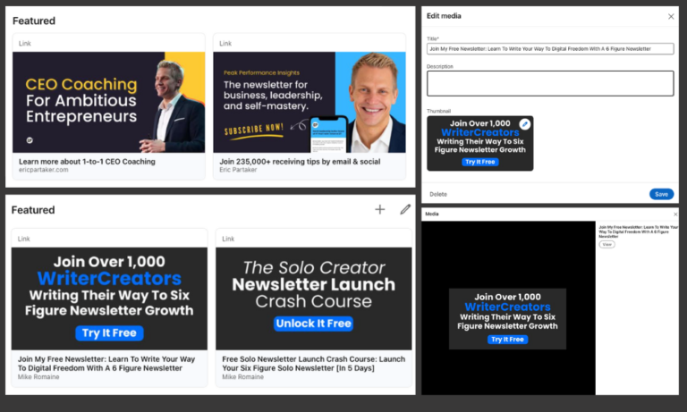 The Ultimate LinkedIn Profile Optimization Guide - Creator Newsletters