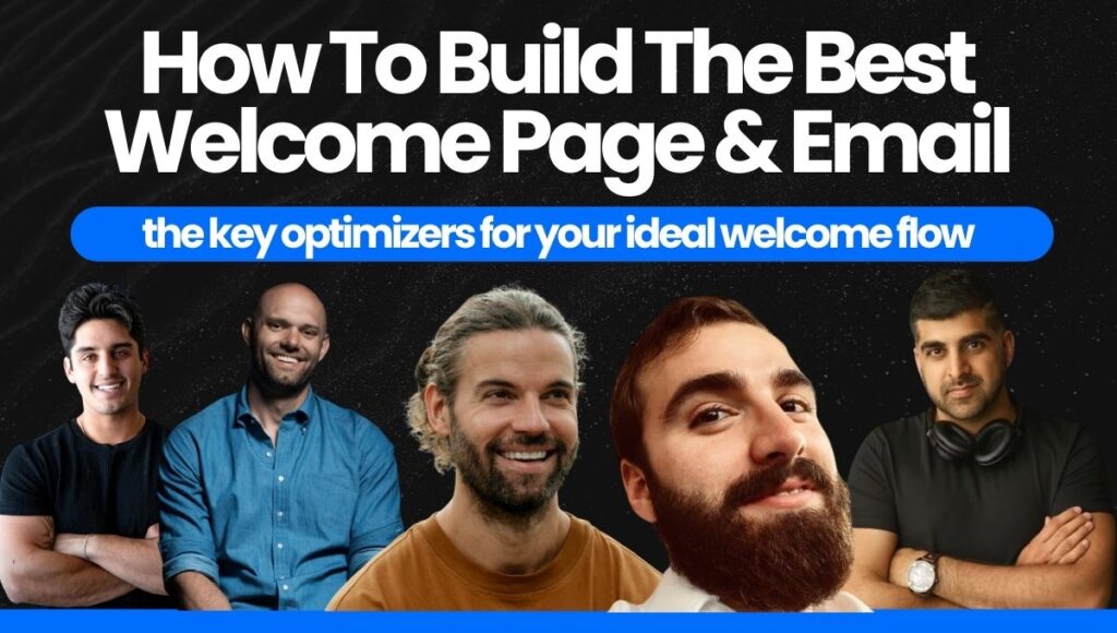 How To Build The Best Welcome Page & Email (1)