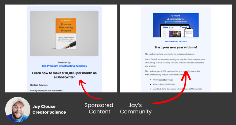 How To Add Sponsorships To Your Newsletter - Creator Newsletters